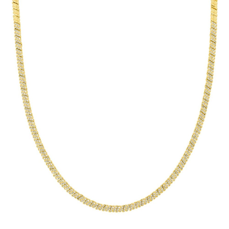 Jewelry EF Collection | Twist Eternity Necklace