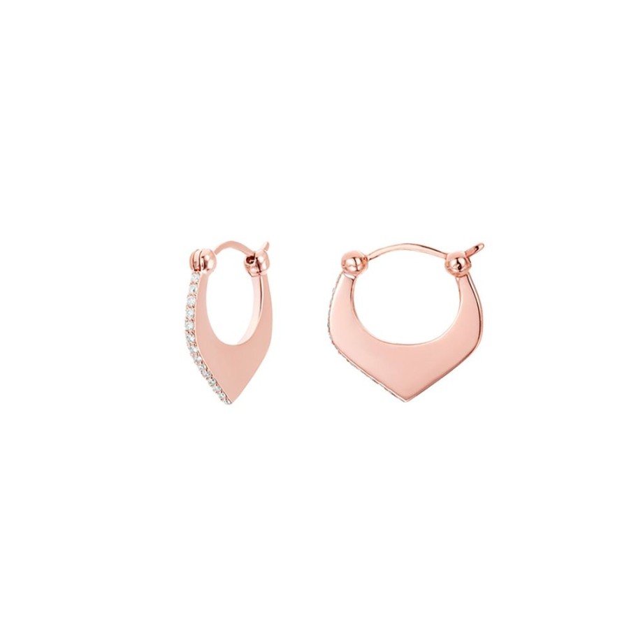 Jewelry Carbon & Hyde | Nirvana Huggies - Rose Gold