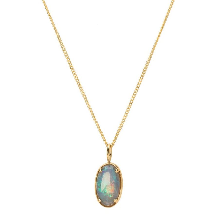 Jewelry WWAKE | One-Of-A-Kind Borealis Opal Pendant Necklace