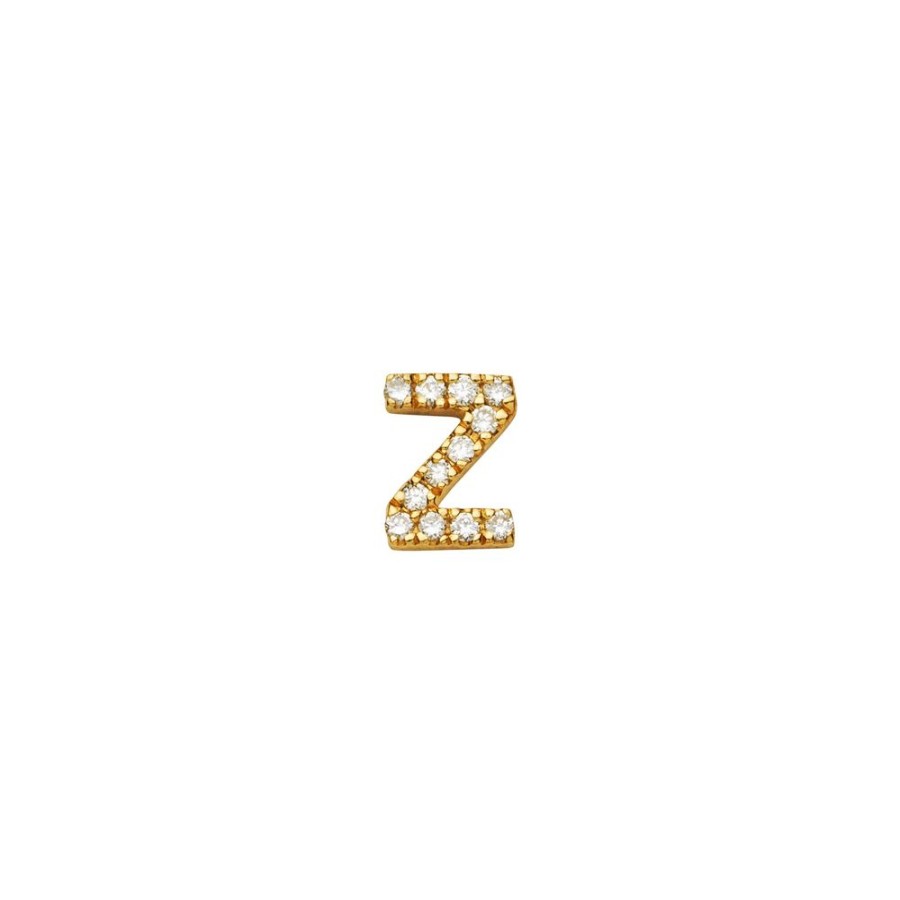 Jewelry Loquet | Diamond Letter Z Charm