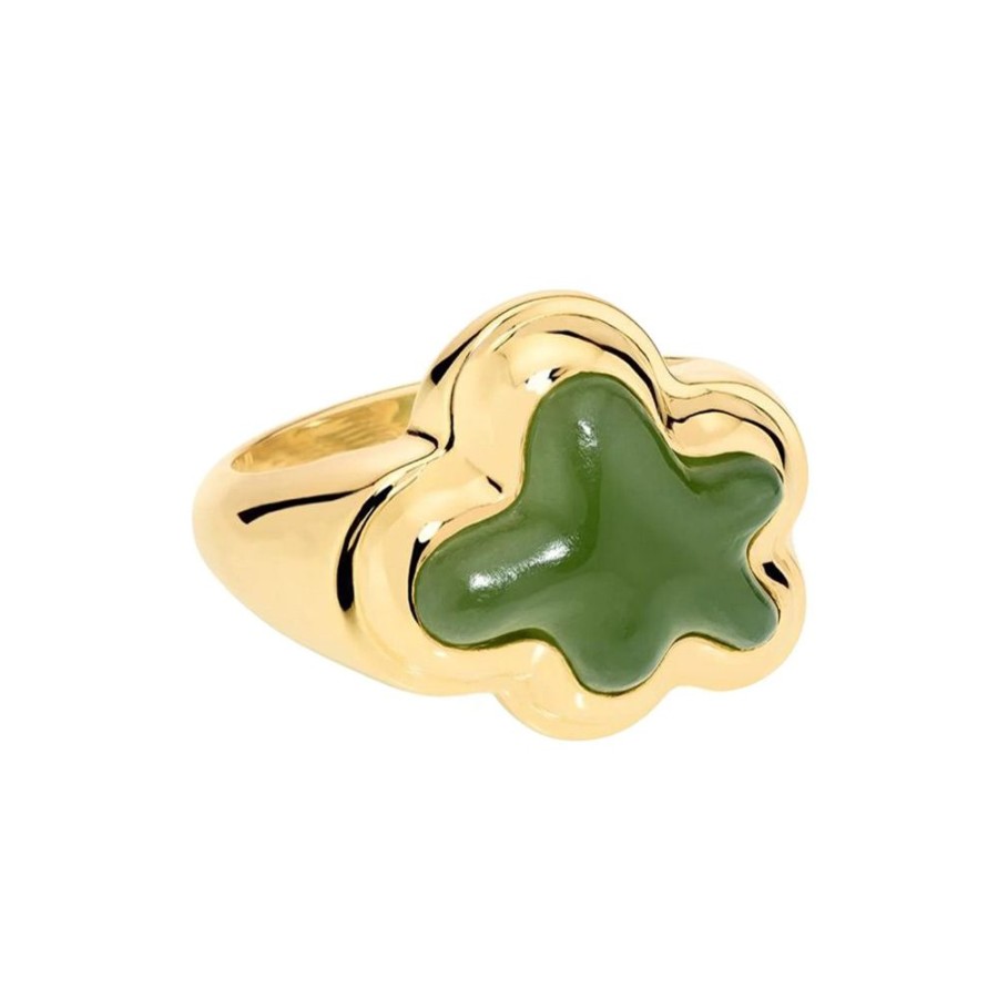 Jewelry Sauer | Antropofagia Tarsila Ring - Jade