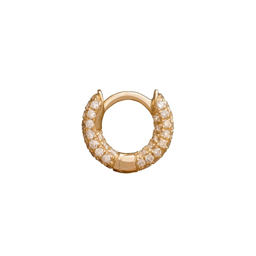 Jewelry Trouver | Five Row Huggie 5Mm - Yellow Gold