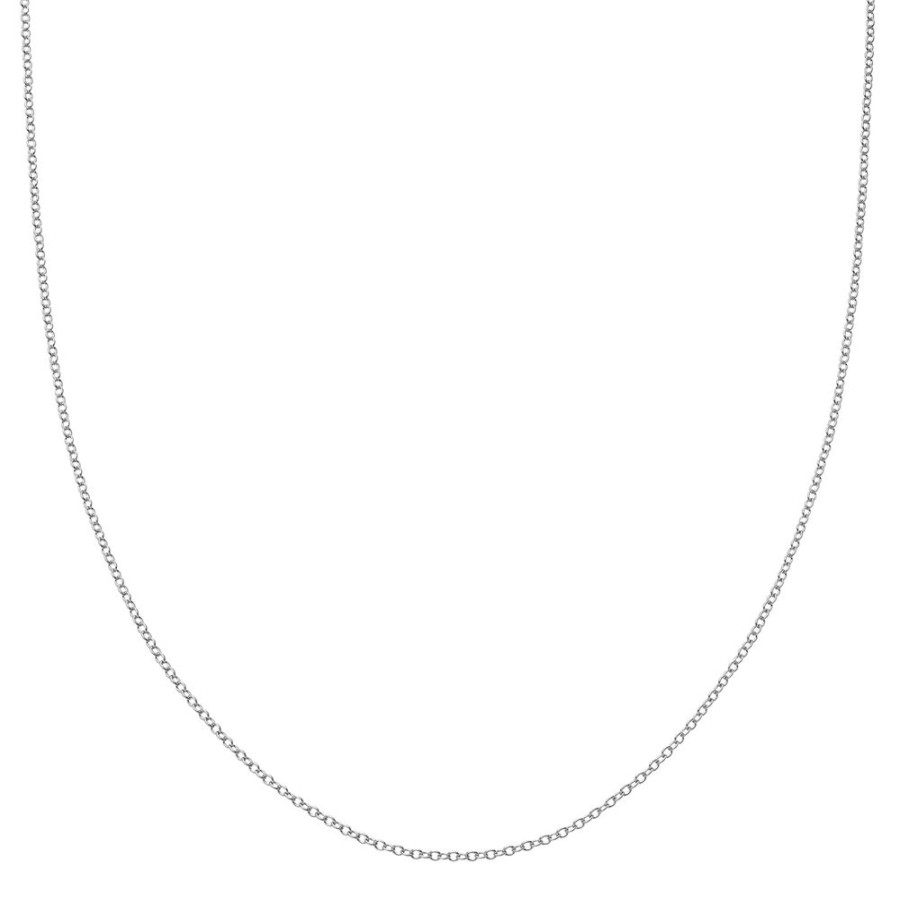 Jewelry Loquet | 18" Chain - White Gold