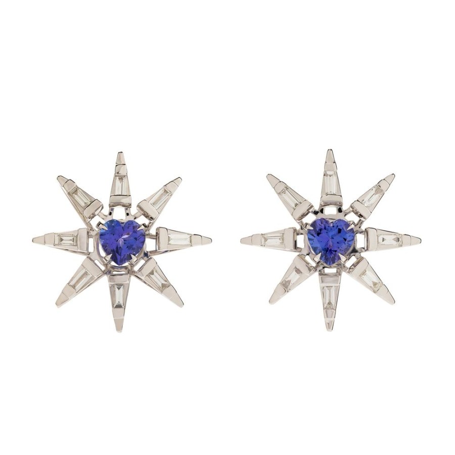 Jewelry Ara Vartanian | Tanzanite Pulsar Earrings