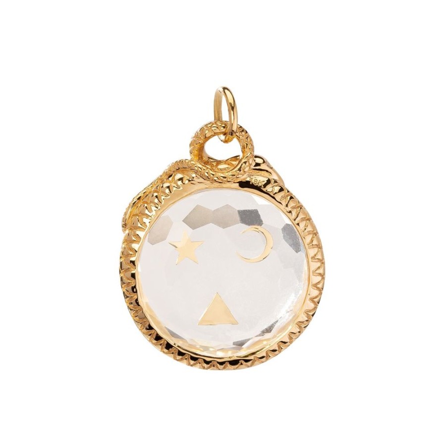 Jewelry Foundrae | Large Sealed Gemstone Pendant - Wholeness