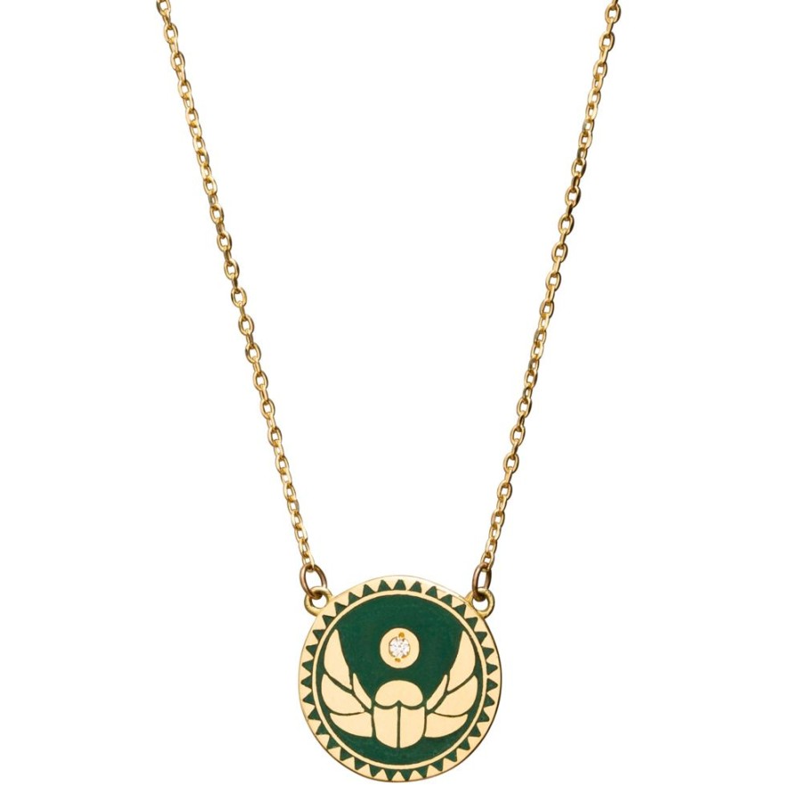 Jewelry Foundrae | Protection Enamel Necklace