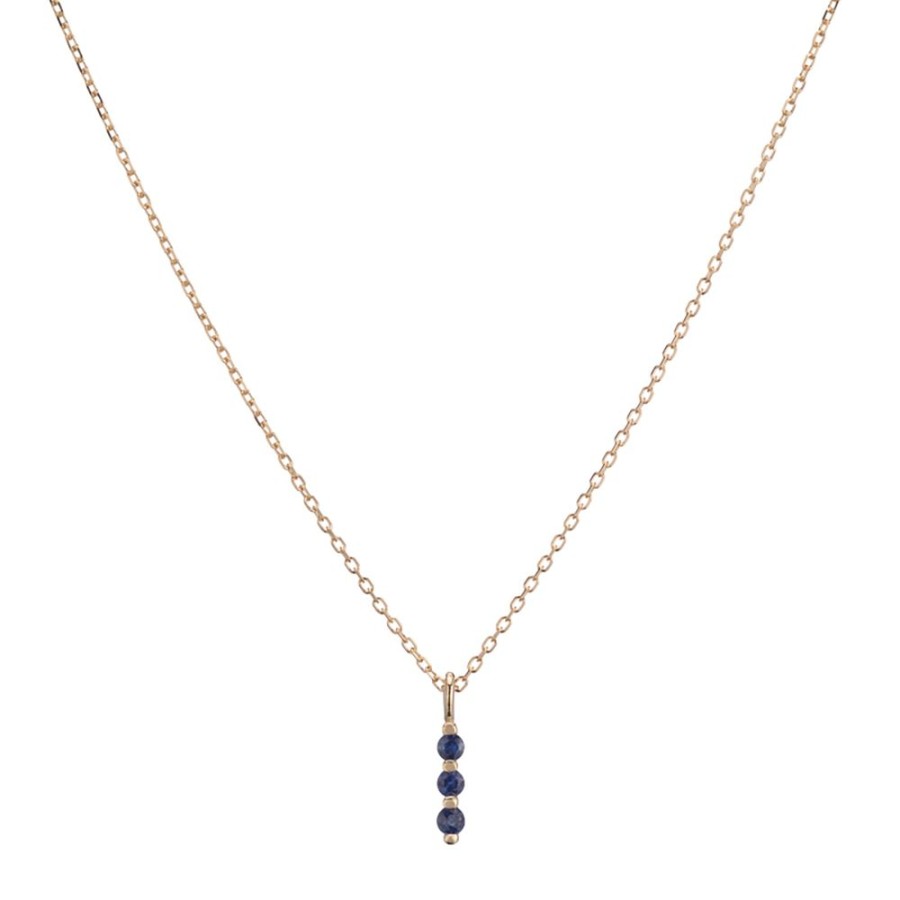 Jewelry Jennie Kwon | Stack Necklace - Sapphire