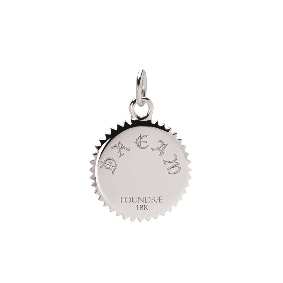 Jewelry Foundrae | Baby Dream Medallion - White Gold