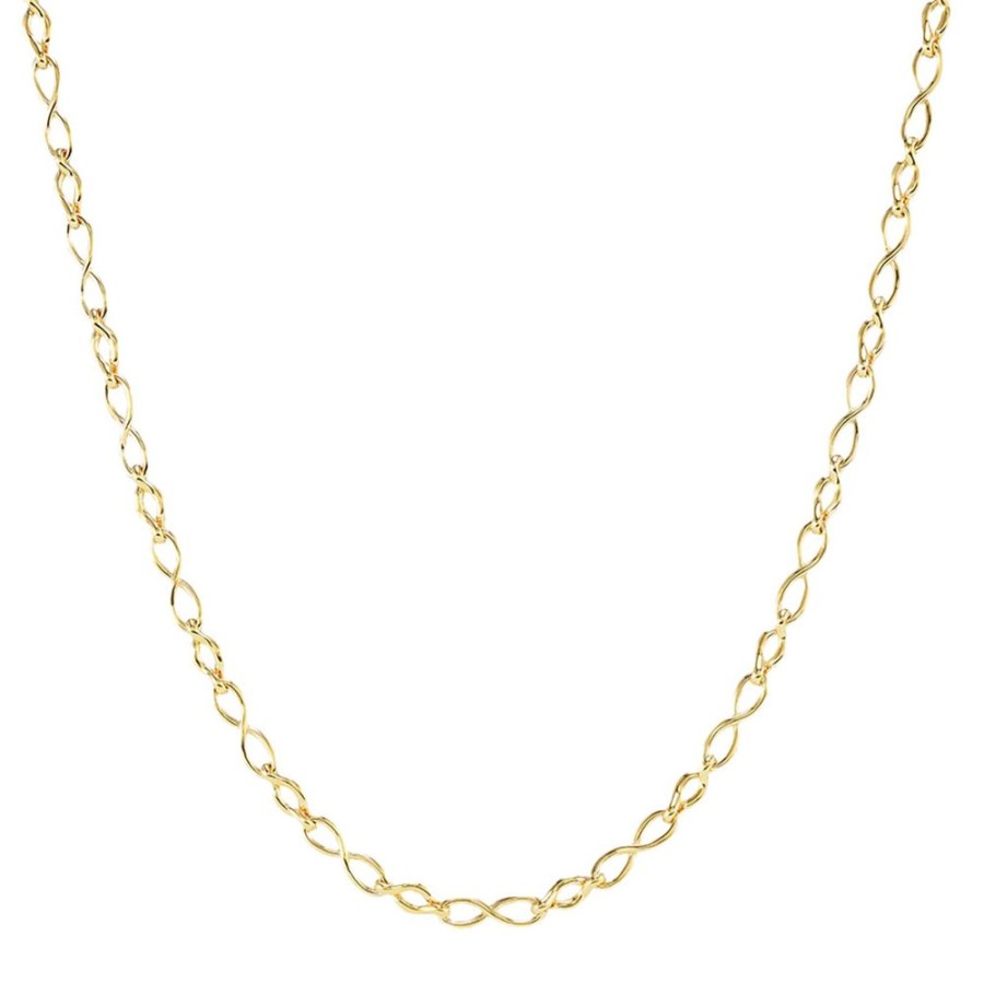 Jewelry Ark | Thin Infinity Chain Necklace - 24"