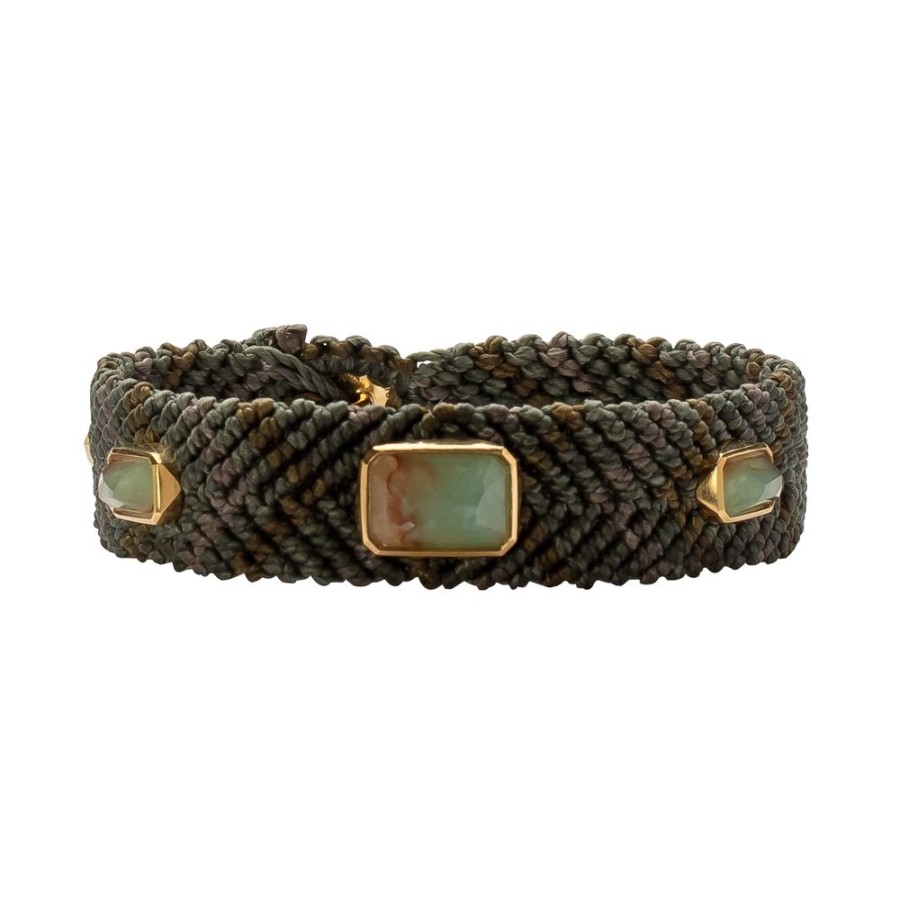 Jewelry Maqé | 15Mm Army Bracelet - Aquaprase