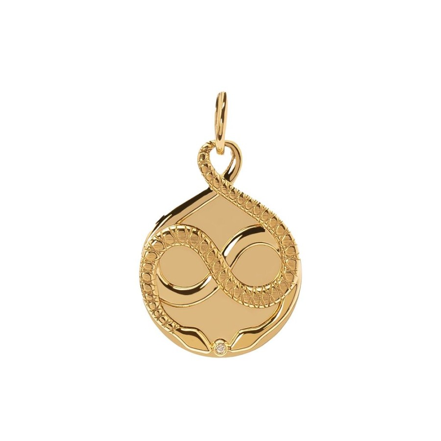 Jewelry Foundrae | Baby Zodiac Medallion - Gemini