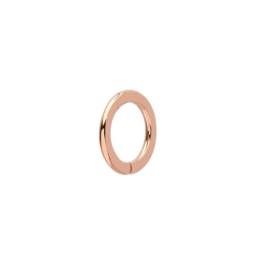 Jewelry Trouver | Solid Round Huggie 5Mm - Rose Gold