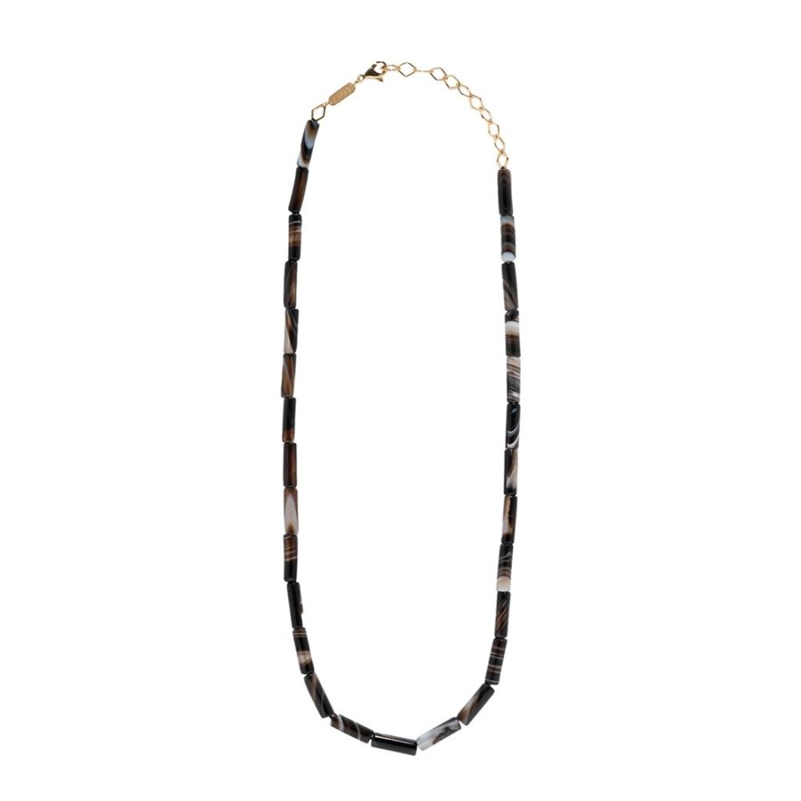 Jewelry Azlee | Bead Necklace - Agate