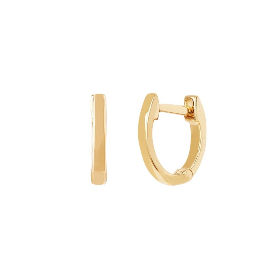 Jewelry EF Collection | Mini Huggies - Yellow Gold