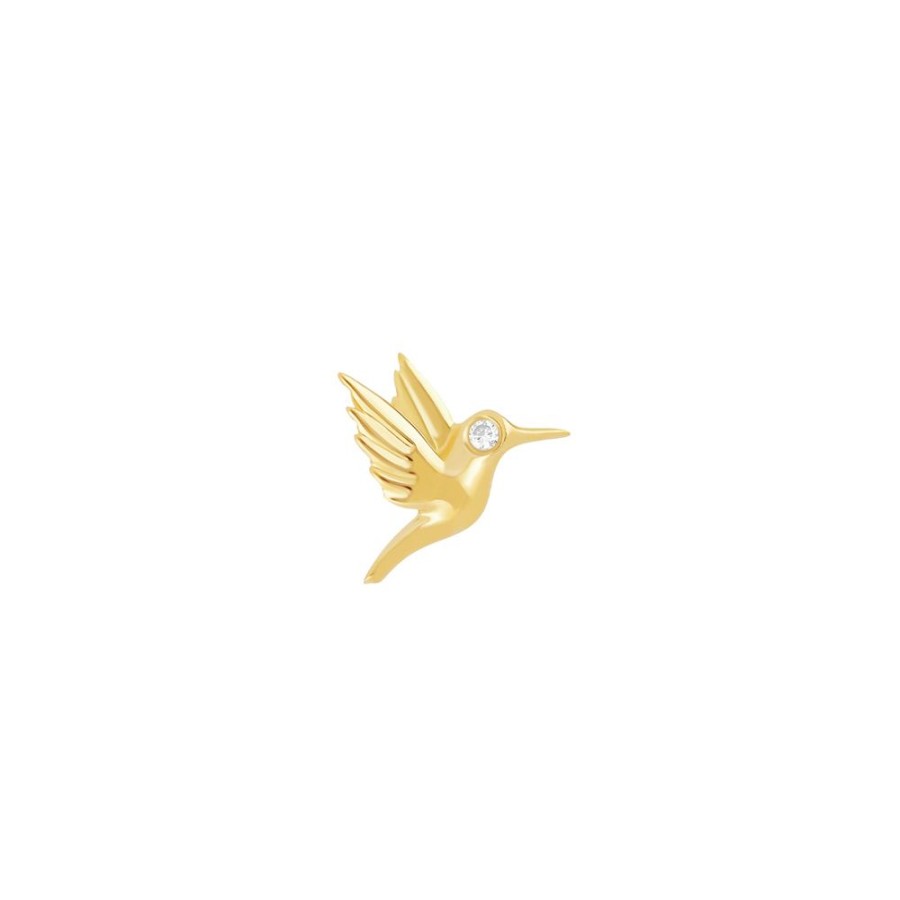 Jewelry EF Collection | Mini Hummingbird Stud Earring