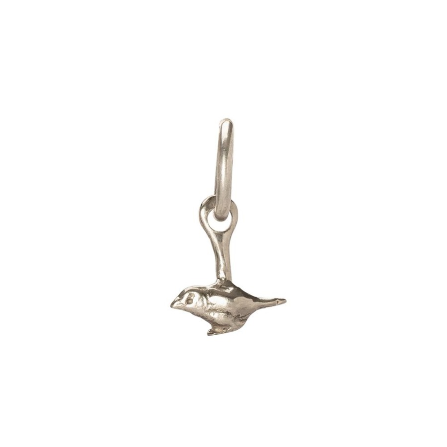 Jewelry James Colarusso | Small Bird Pendant - Silver