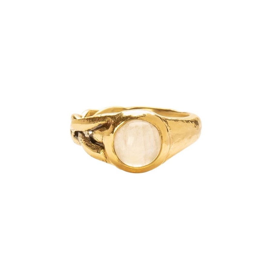 Jewelry Pamela Love | Helia I Ring - Moonstone