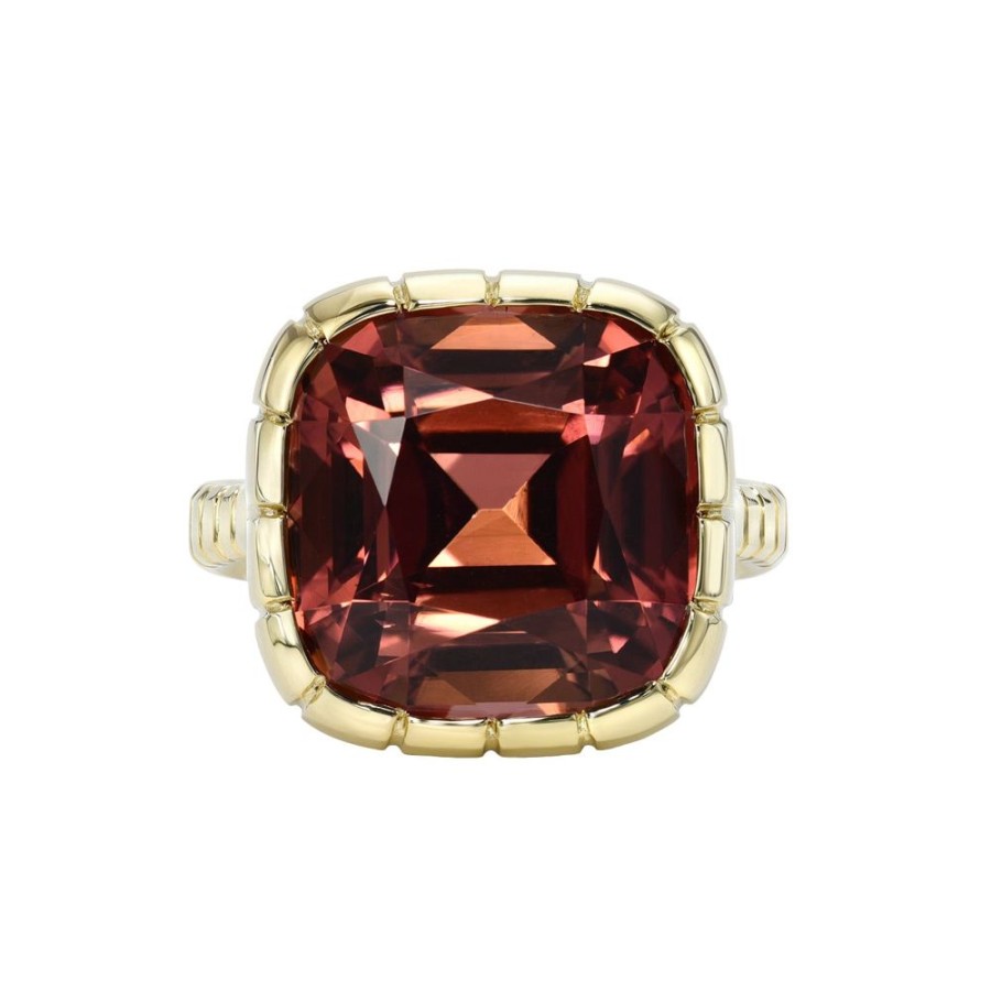 Jewelry Retrouvaí | One-Of-A-Kind Red Tourmaline Heirloom Ring