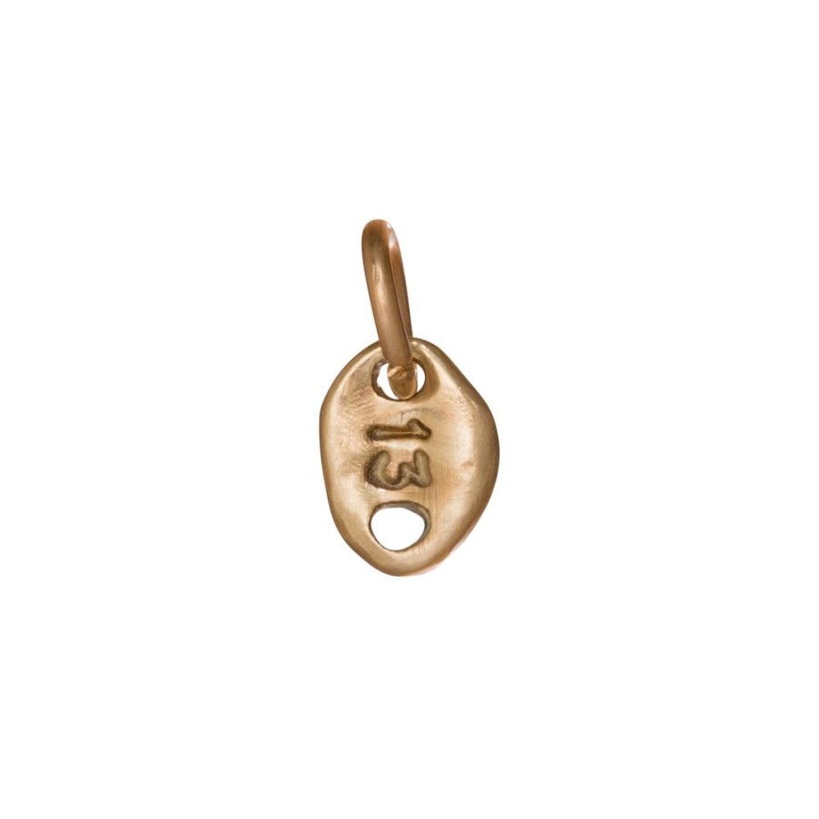 Jewelry James Colarusso | Small 13 Pendant - Rose Gold