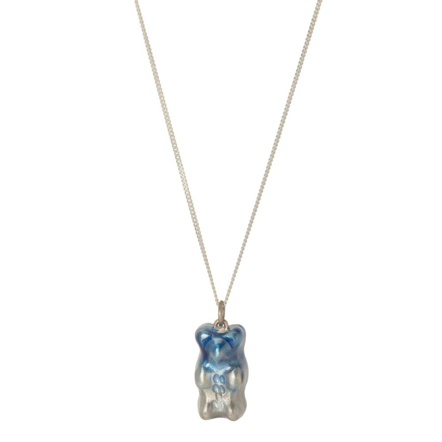 Jewelry Maggoosh | Gummy Pendant Necklace - Ombre Blue