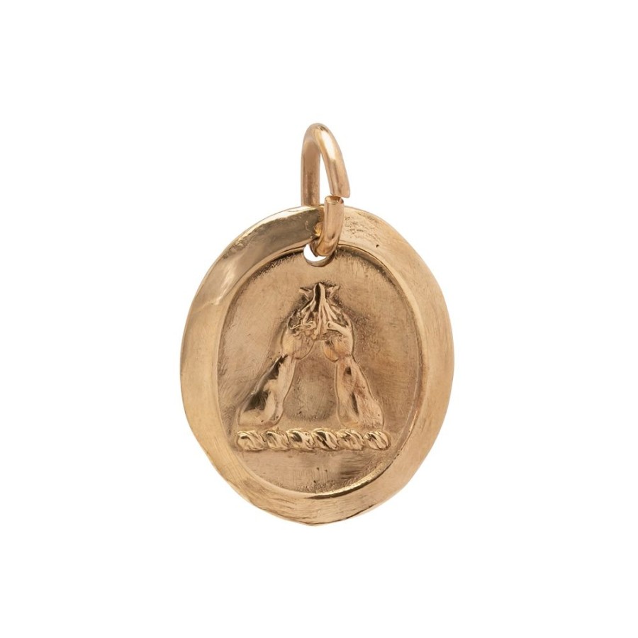 Jewelry James Colarusso | Poseidon Pendant - Yellow Gold