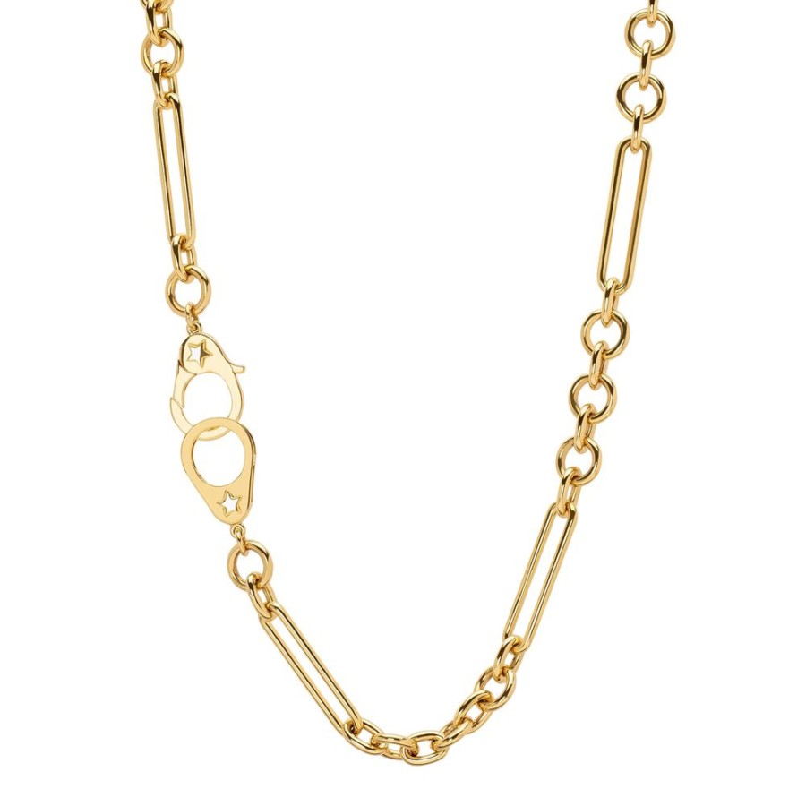 Jewelry Foundrae | Sister Hook Midsize Mixed Clip Necklace - 16"