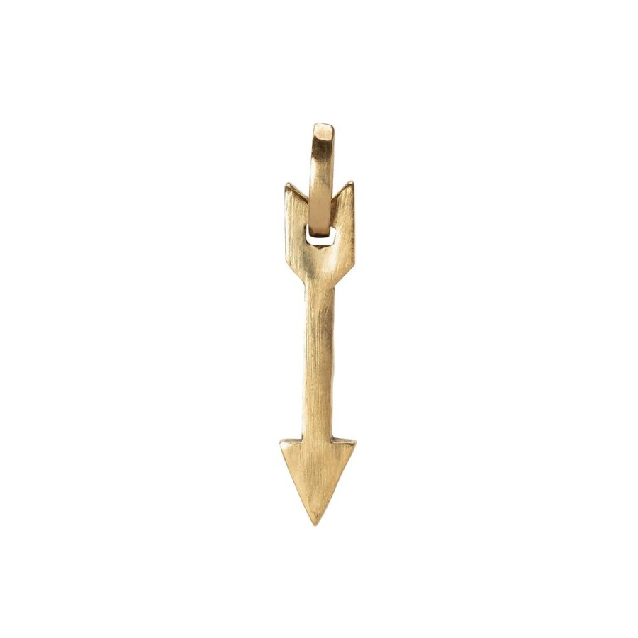 Jewelry James Colarusso | Arrow Pendant - Yellow Gold