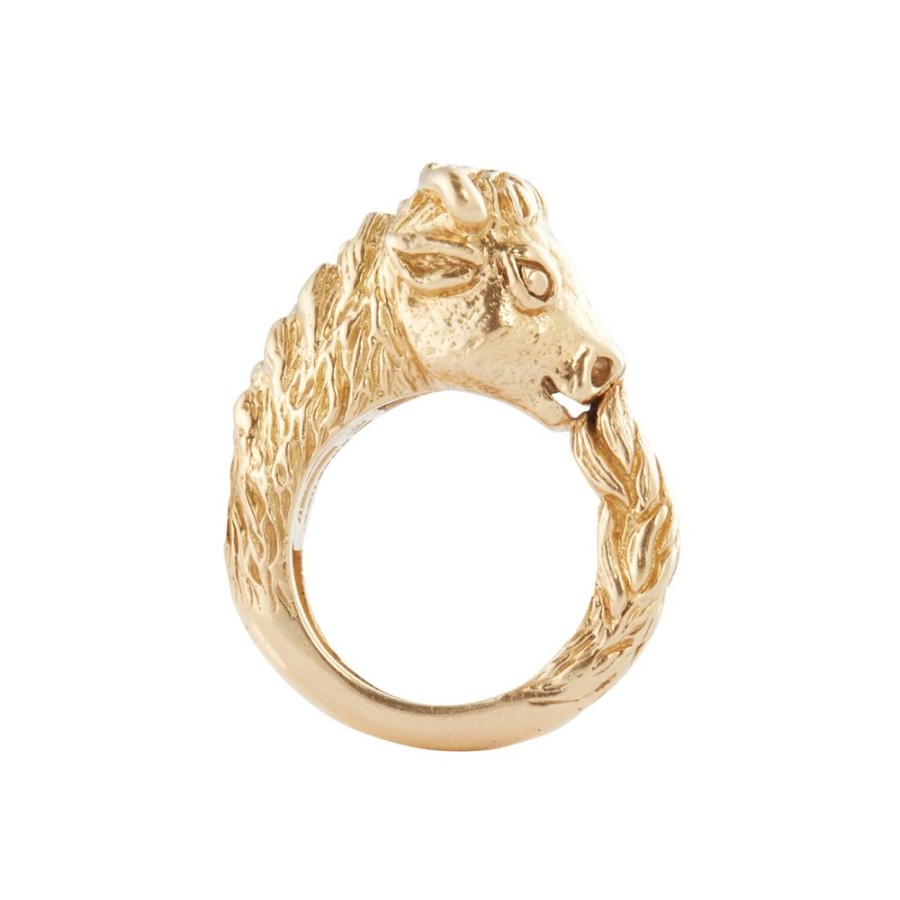 Jewelry Antique & Vintage Jewelry | David Webb Taurus Ring