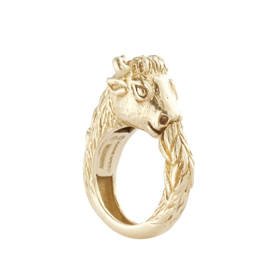 Jewelry Antique & Vintage Jewelry | David Webb Taurus Ring