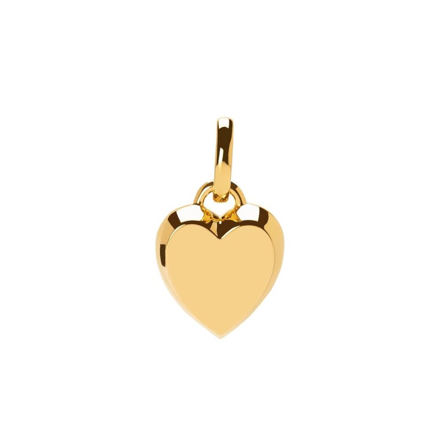 Jewelry Foundrae | Small Ingot Heart Medallion - Oval Pushgate