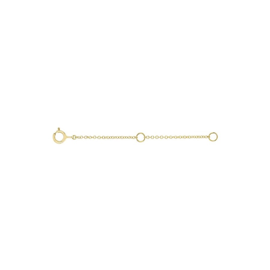 Jewelry EF Collection | 2" Chain Extender - Yellow Gold