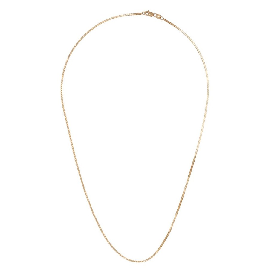 Jewelry BE Jewelry | 18" Classic Box Chain - 0.85Mm