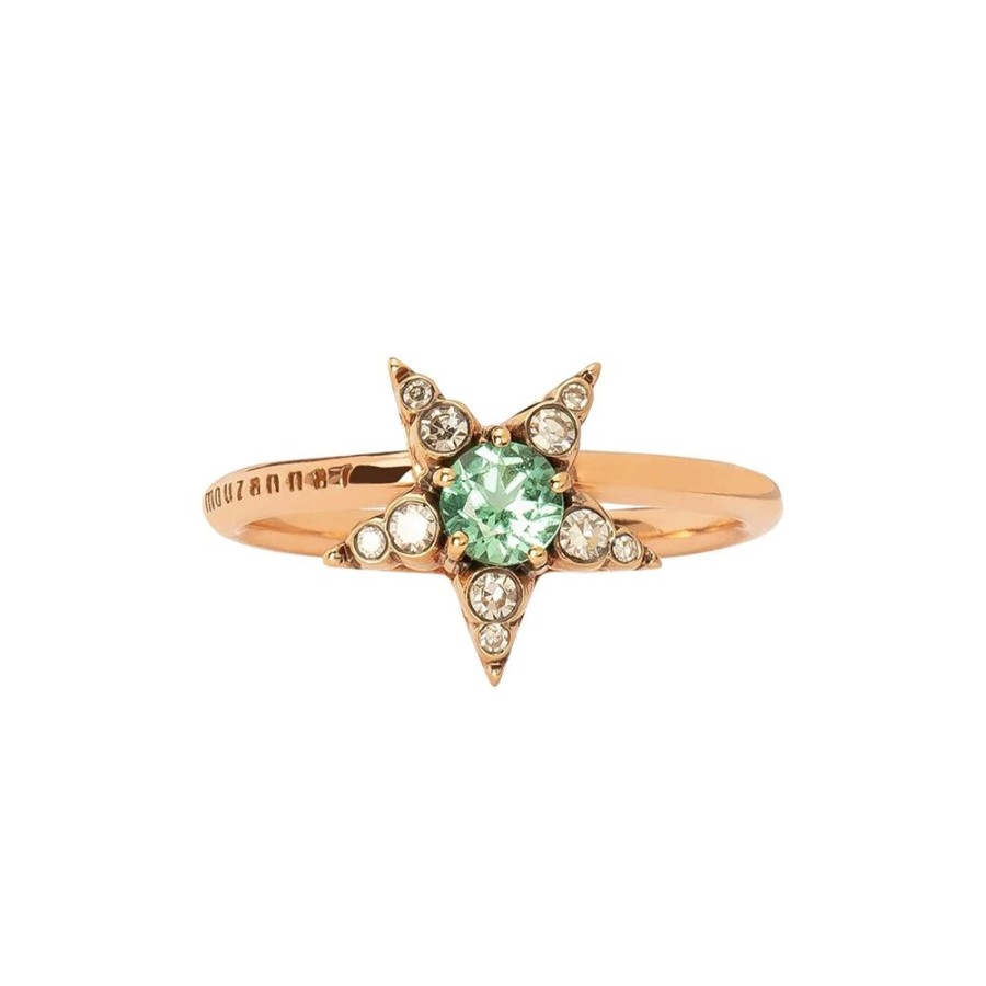 Jewelry Selim Mouzannar | Istanbul Ring - Green Tourmaline & Diamond