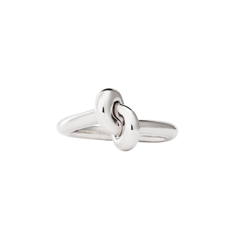 Jewelry Engelbert | Tight Knot Ring - White Gold