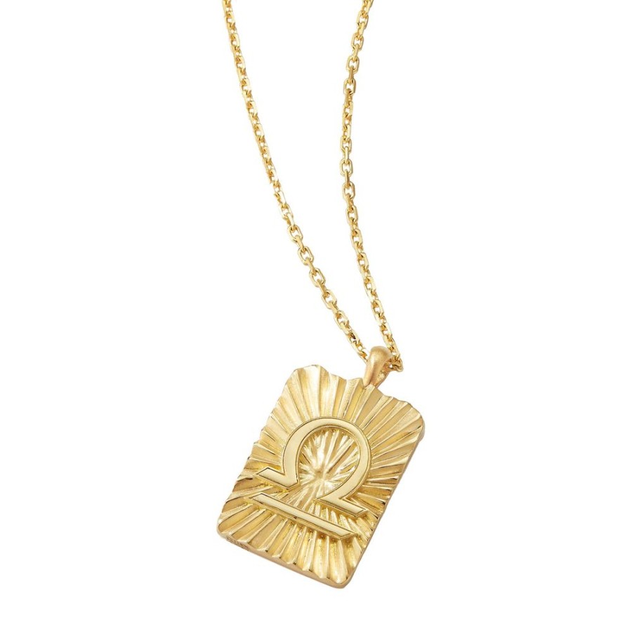 Jewelry David Webb | Zodiac Libra Pendant Necklace