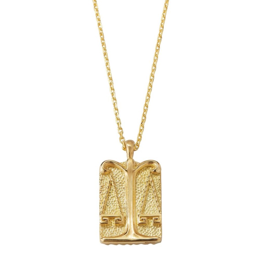 Jewelry David Webb | Zodiac Libra Pendant Necklace