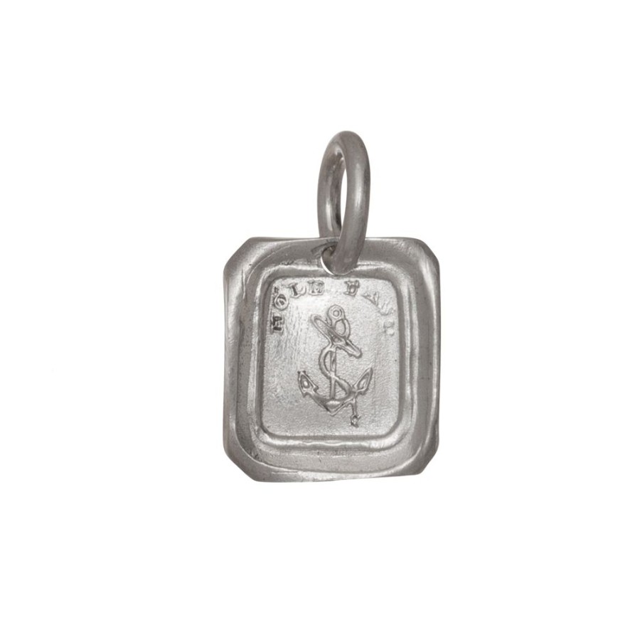 Jewelry James Colarusso | Hold Fast Intaglio Pendant - Silver