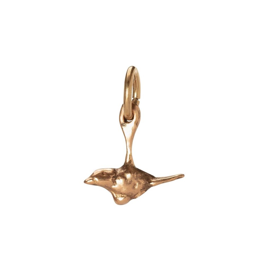 Jewelry James Colarusso | Large Bird Pendant - Rose Gold