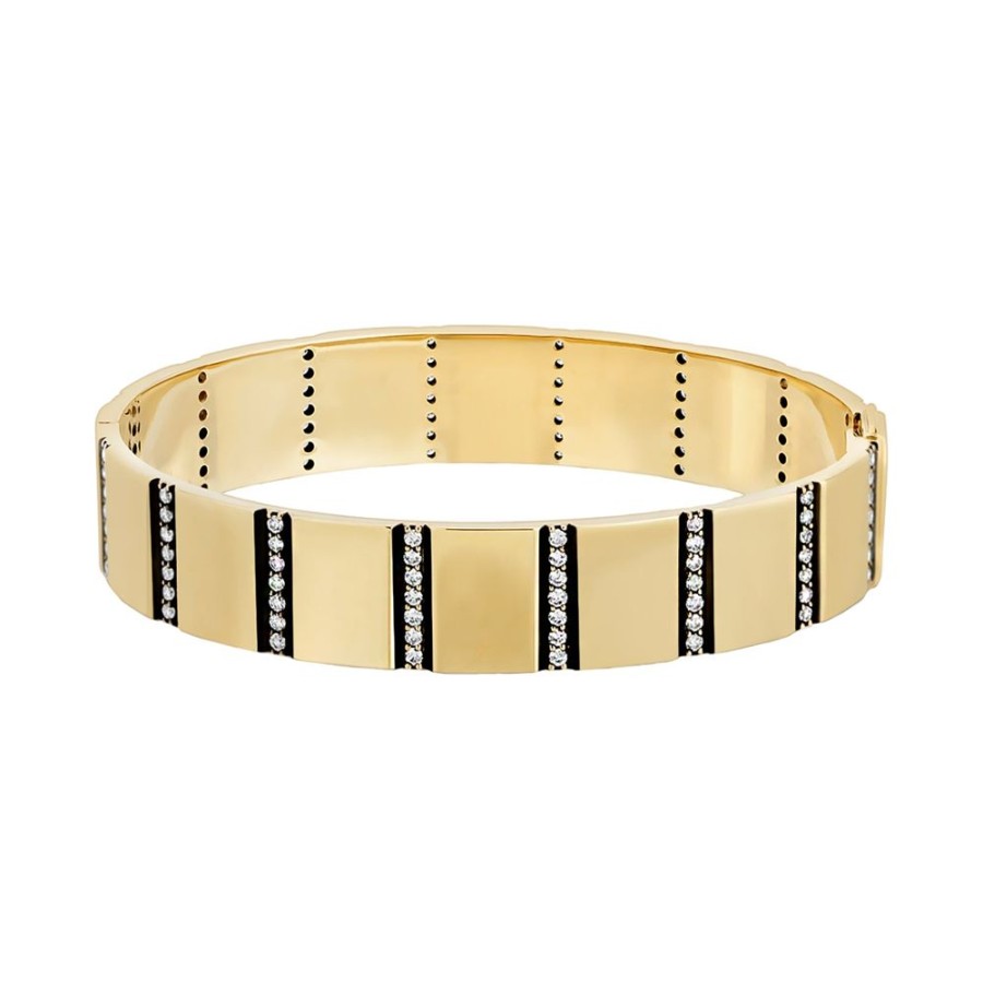 Jewelry Nancy Newberg | Small Diamond Line Bangle