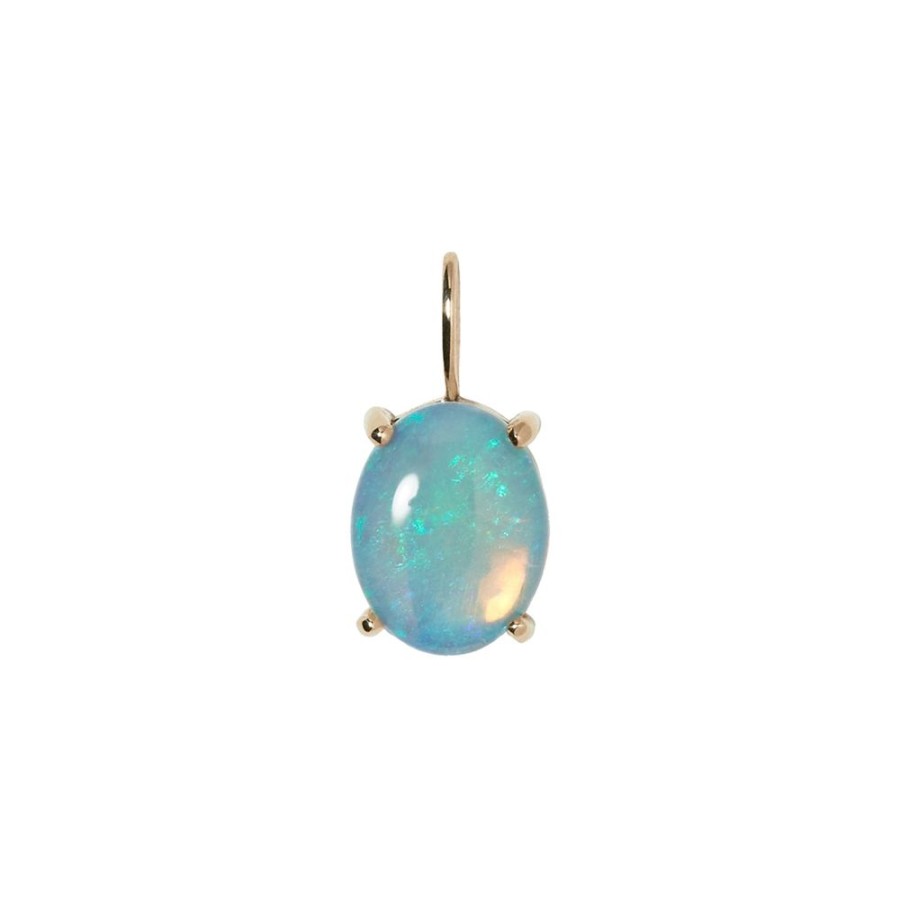 Jewelry WWAKE | Large Oval Charm - Opal