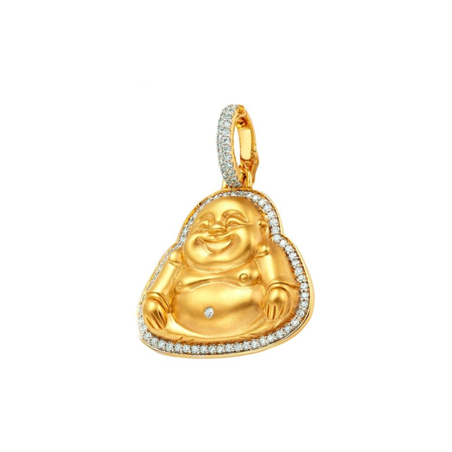 Jewelry Buddha Mama | Medium Happy Buddha Pendant