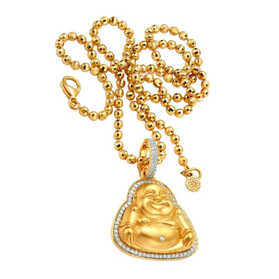 Jewelry Buddha Mama | Medium Happy Buddha Pendant