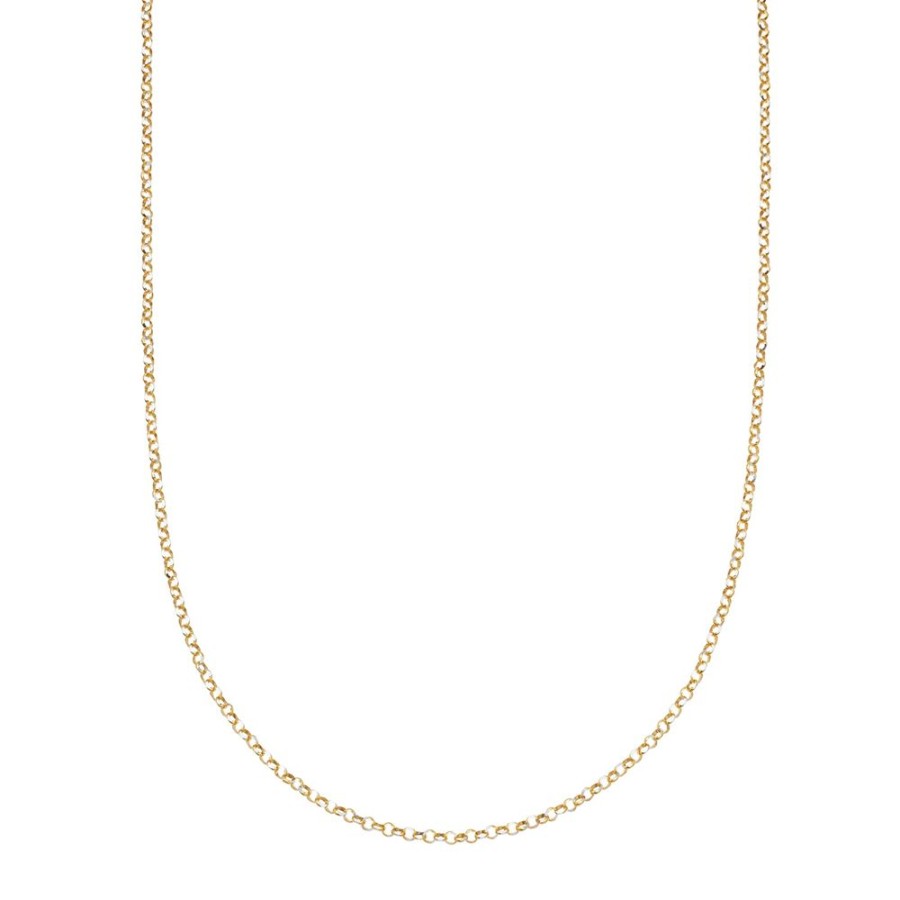 Jewelry Loquet | 32" Rolo Chain - Yellow Gold