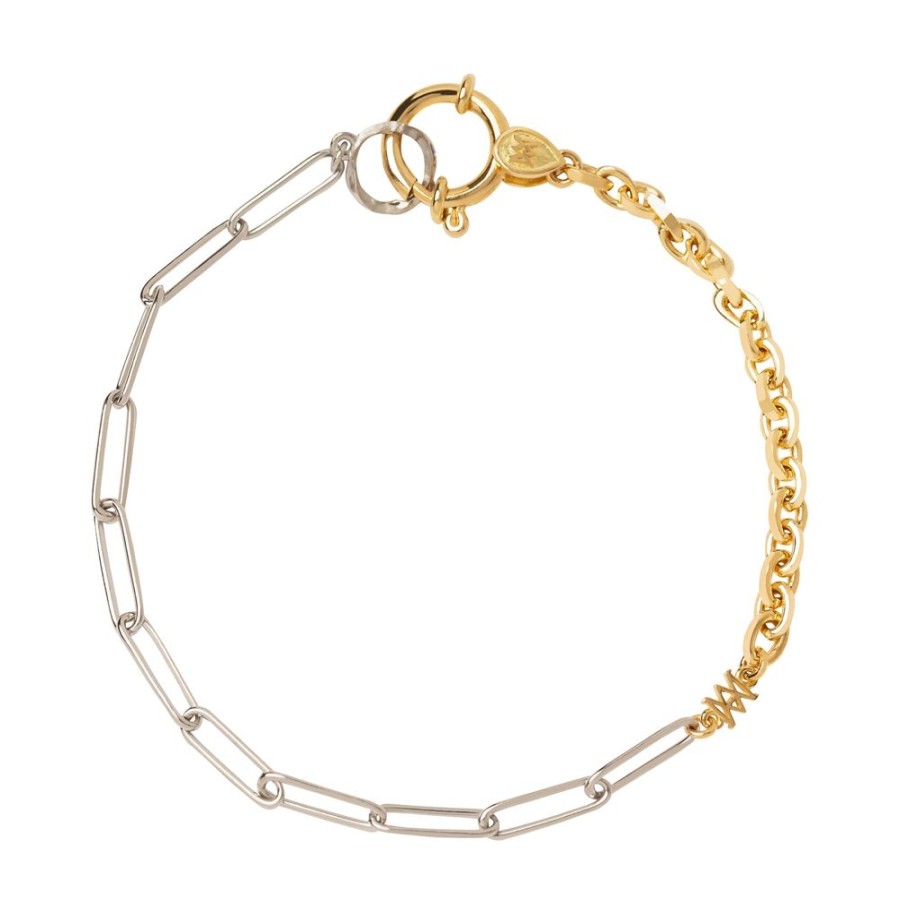 Jewelry Milamore | Duo Chain V Bracelet