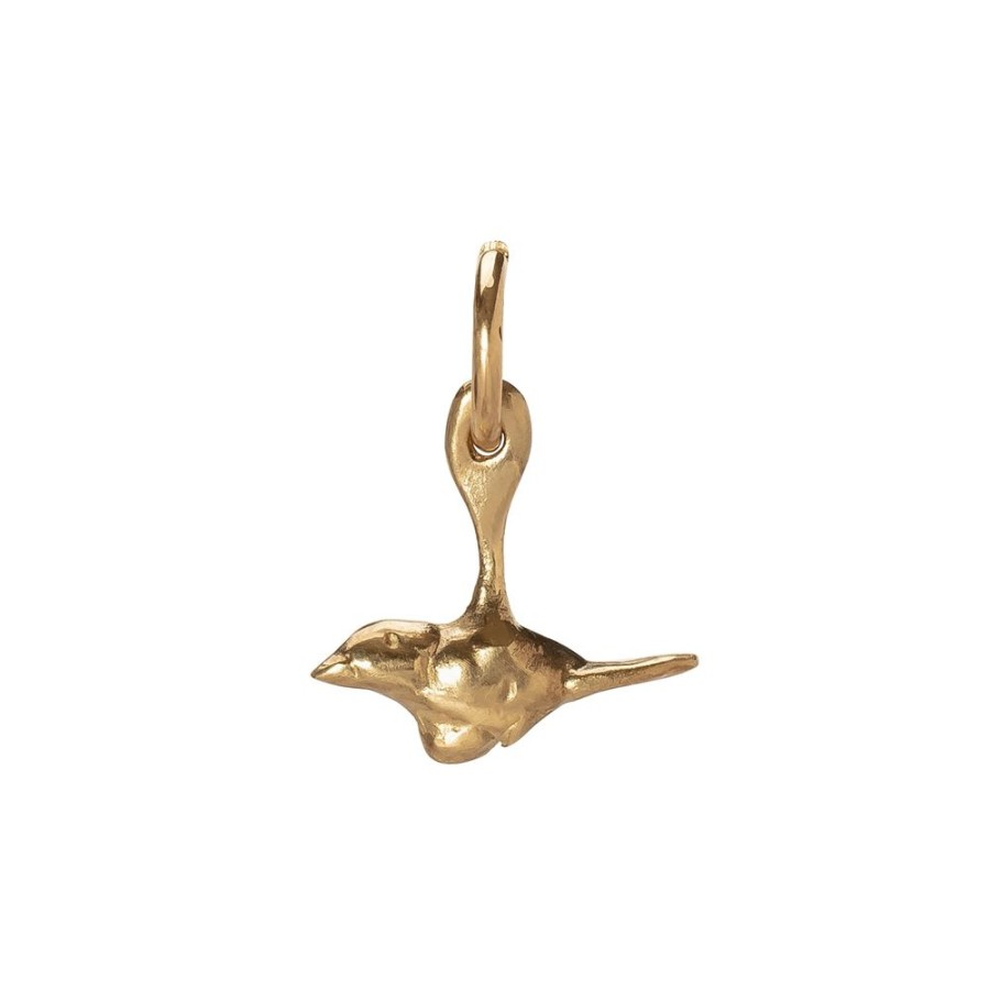 Jewelry James Colarusso | Large Bird Pendant - Yellow Gold