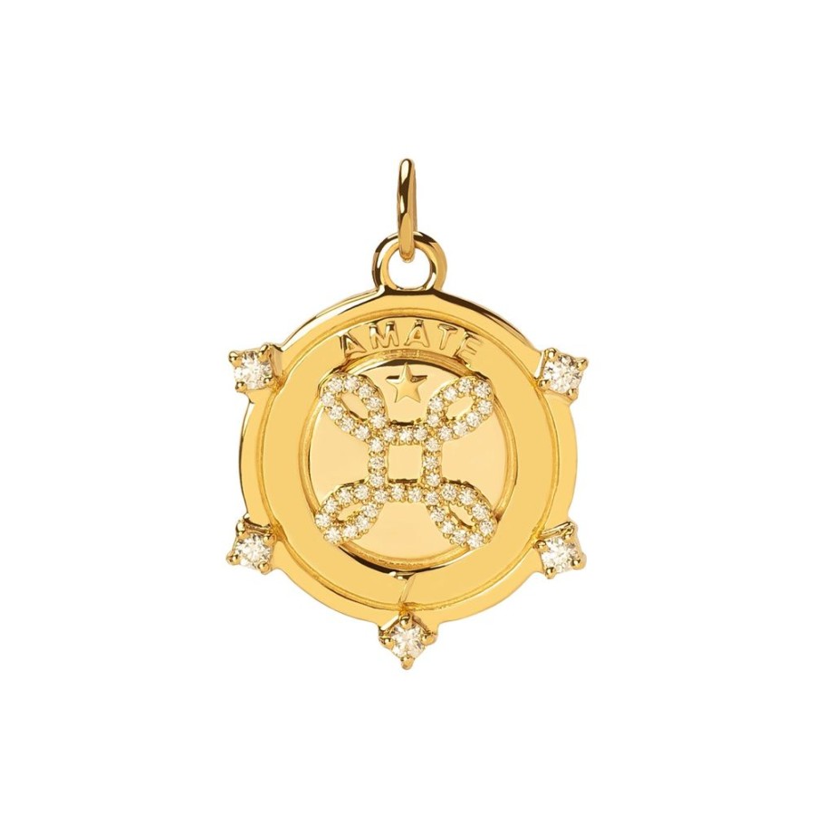 Jewelry Foundrae | Medium Amate Medallion