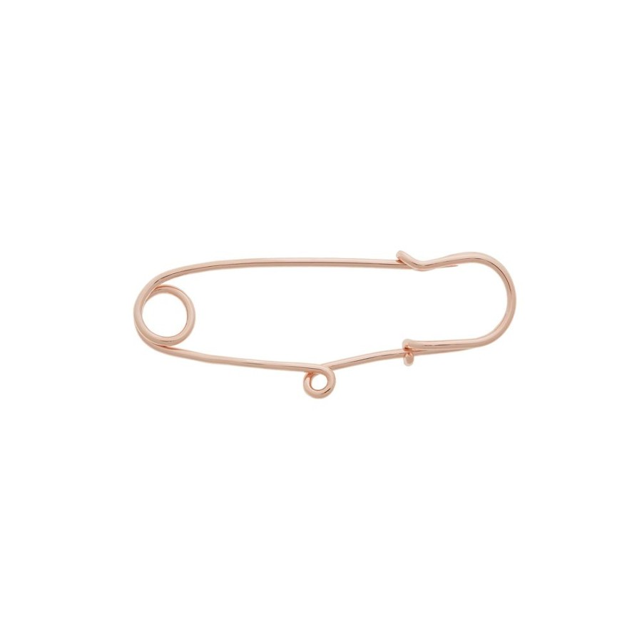 Jewelry Prasi | Saudade Safety Pin - Rose Gold