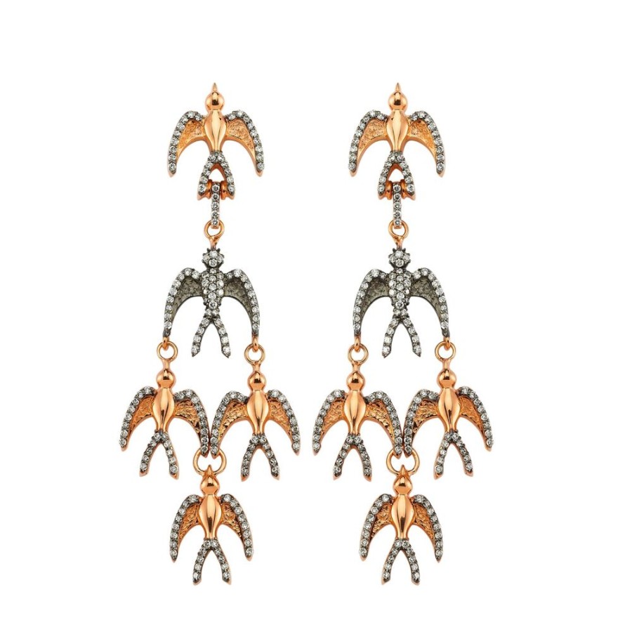 Jewelry Aida Bergsen | Swallow Chandelier Earrings