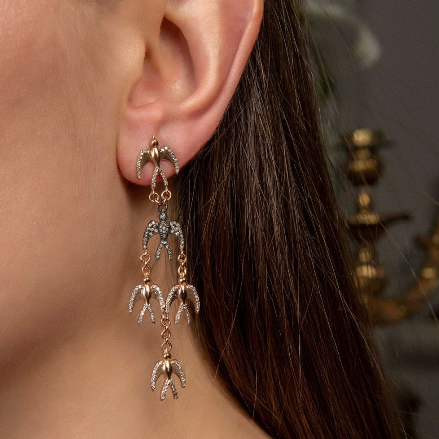 Jewelry Aida Bergsen | Swallow Chandelier Earrings