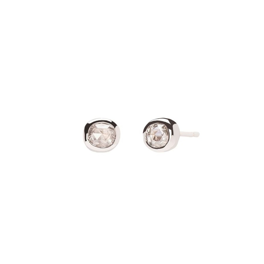 Jewelry Xiao Wang | Bridal Diamond Studs - White Gold